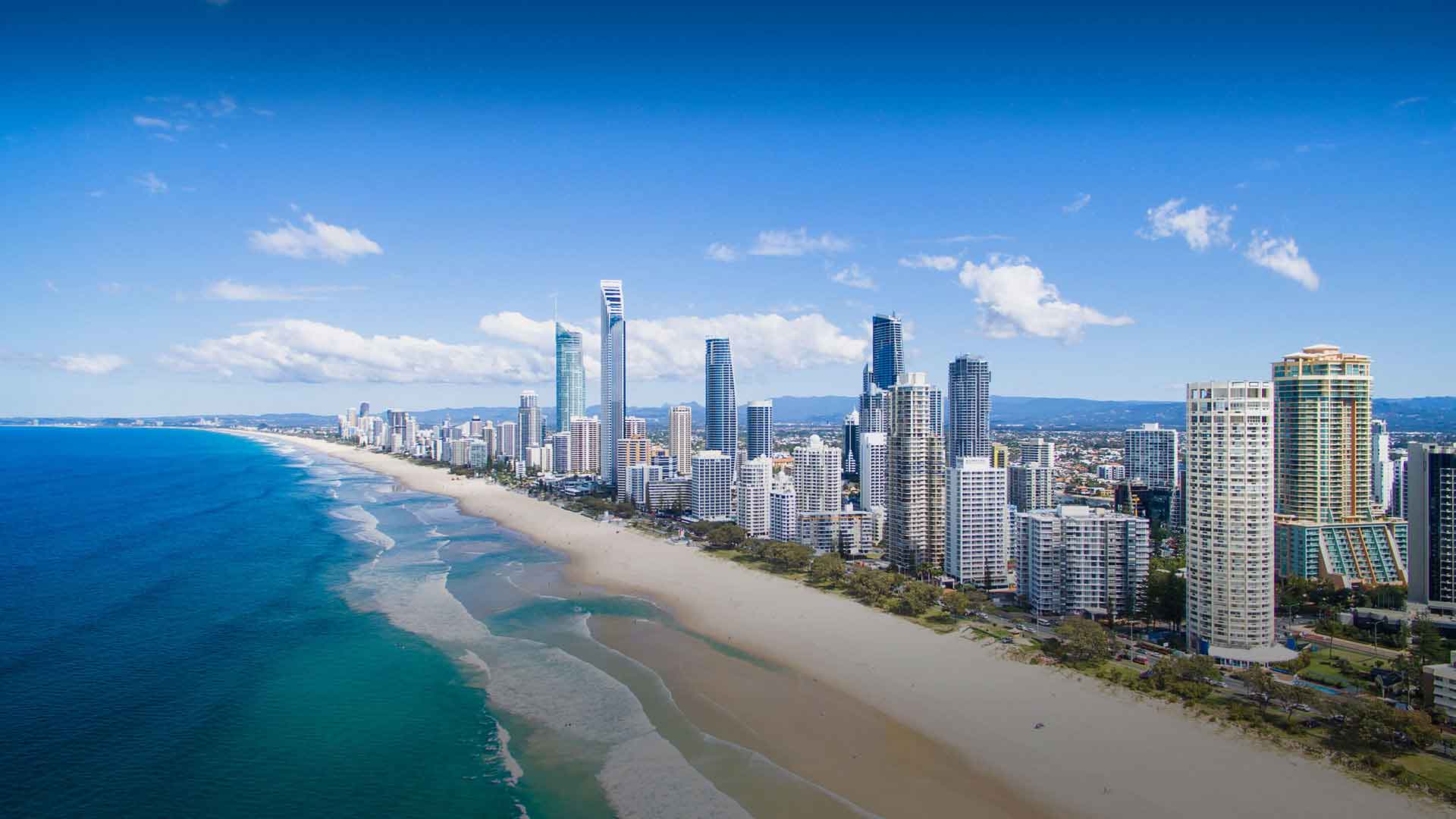 Limo Hire on the Gold Coast Surfer's Paradise photograph