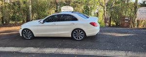 Mercedes Benz C250 Sedan side view