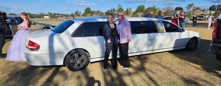 Our 9 seater limo school formal event